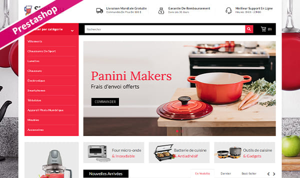 Prestashop store themes