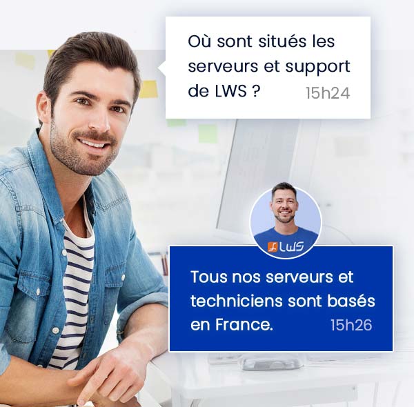 Servers, technicians and support in France