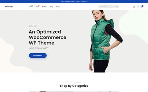 WooCommerce Woostify Theme