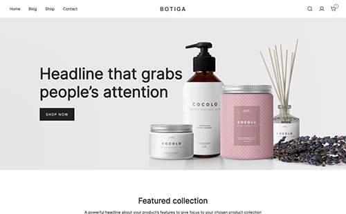 WooCommerce Botiga Theme