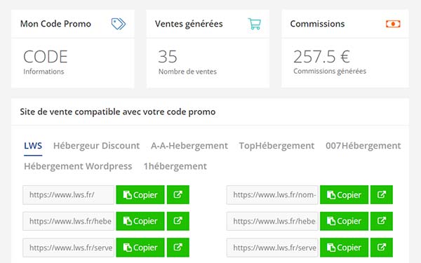 Affiliate kampanjkod