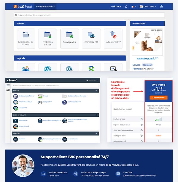 Affiliate skärmdumpar